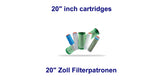 20" Zoll Filterpatronen | purway Wasserfilter