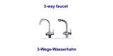 Wasserhähne | 3 Wege Wasserhahn für Ihre Osmoseanlage