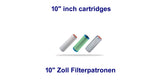 10" Zoll Wasserfilter Patronen | purway