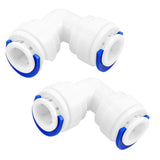 2 x 1/4 x 1/4 JG quick hose connector adapter