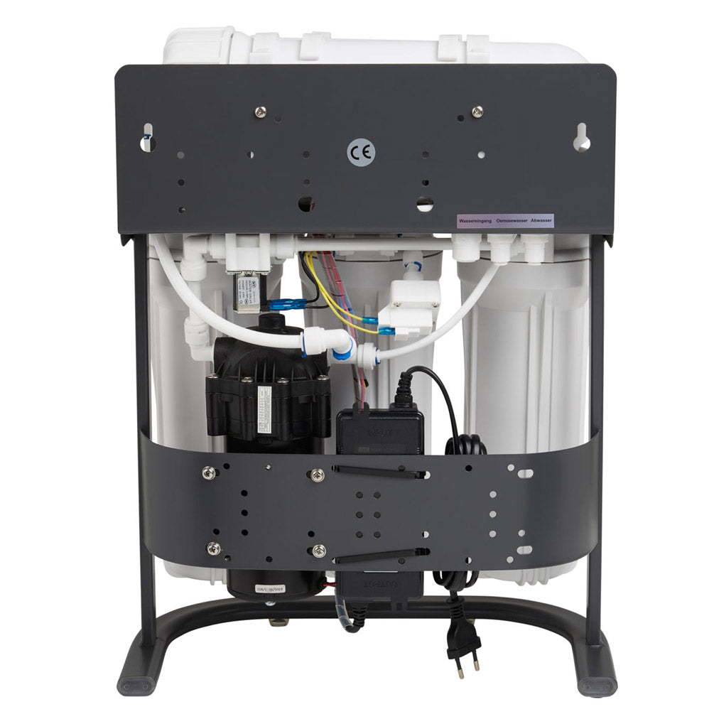 PUR Booster 5 Stufen 600 GPD Direct flow Osmoseanlage - Hinten