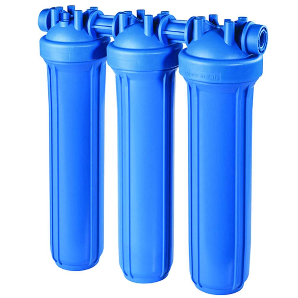 DP BIG PS PM 20 Trio 1" IN AB Hochleistungs-Filtergehäuse 1" Zoll Gewinde