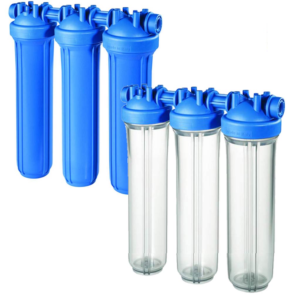 DP Big PS PM 20 Trio - Dreifachfiltergehäuse erweiterbar