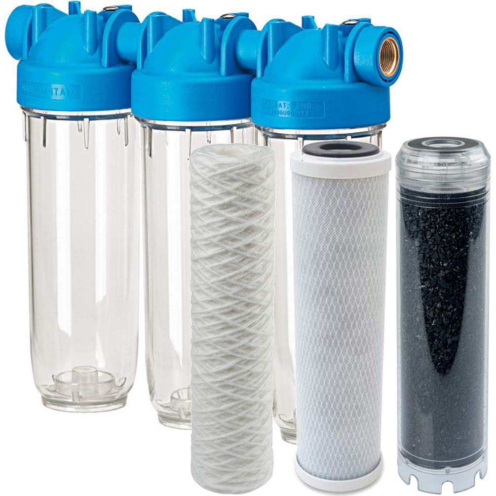 DP 10 Trio FA CB LA 1mcr - Combination home water filter