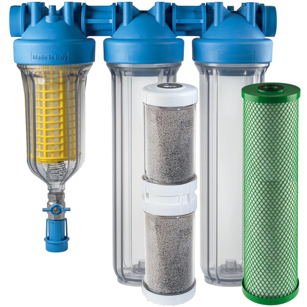 HYDRA BIG Ironmaster 1” - 20 Zoll Eisenfilter Brunnenwasserfilter Hauswasserfilter