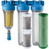 HYDRA BIG Ironmaster 1” - 20 Zoll Eisenfilter Brunnenwasserfilter Hauswasserfilter