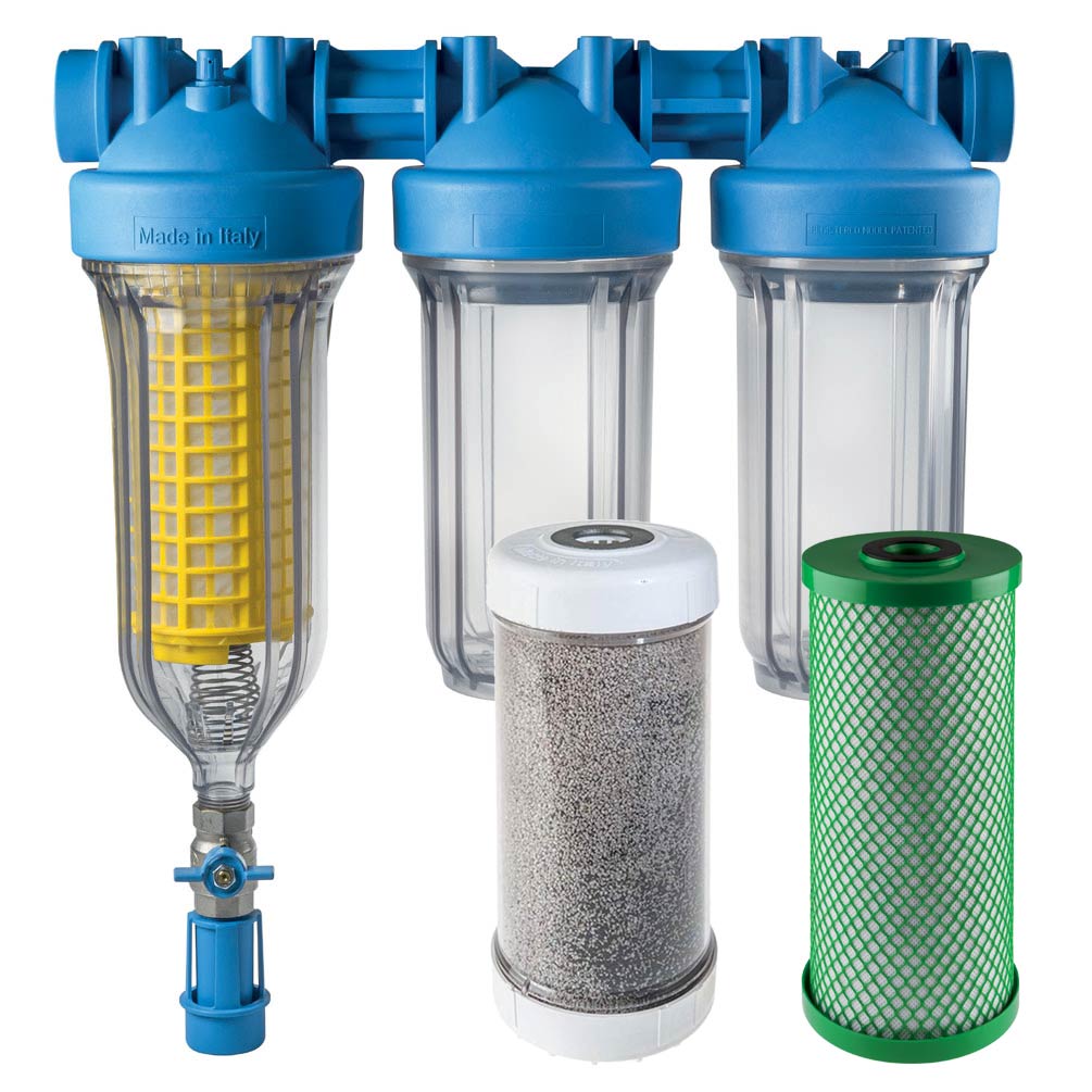 HYDRA BIG Ironmaster 1” - iron filter for well water, home water filter 