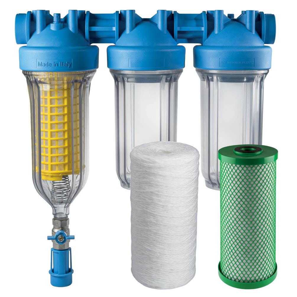 HYDRA BIG TRIO Rainmaster 1” - Hauswasserfilter Brunnenwasserfilter