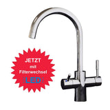 3-Wege-Wasserhahn LED GAMMA - Küchenarmatur Spültischarmatur