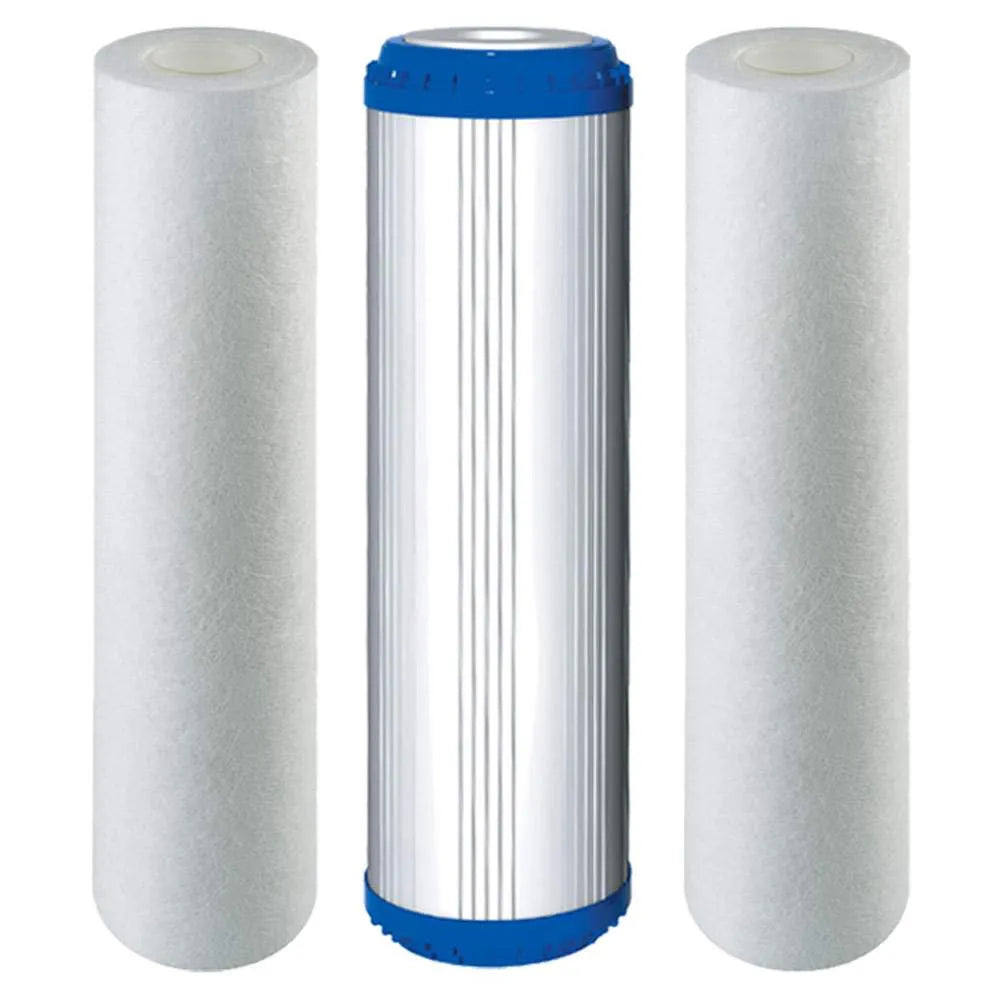 Ersatz Filter Osmose 3er Set 10-PLAX-1 für 5 Stufen Umkehrosmoseanlage - purway