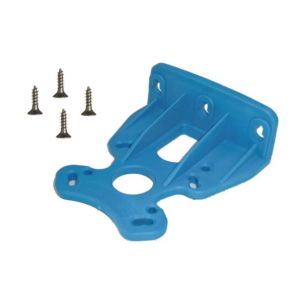 W1 - Wall bracket (blue) for single filter housing