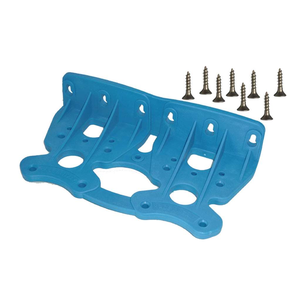 W2 - wall bracket (blue) for double filter housing