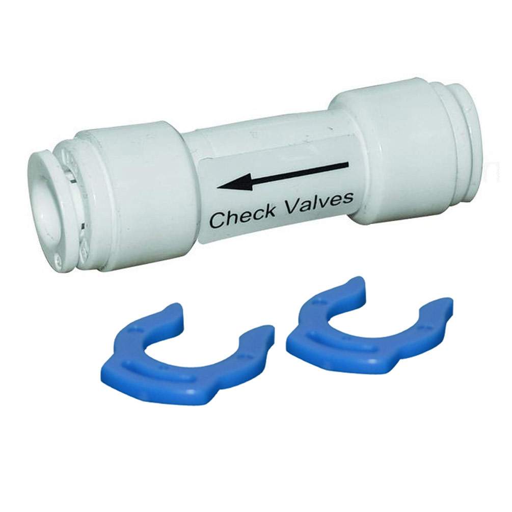 CV-W check valve quick coupling 1/4"x 1/4"hose connection osmosis