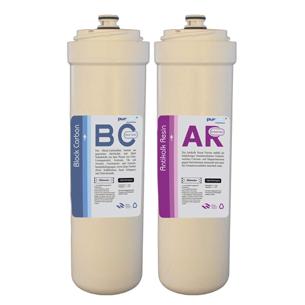 PUR Smart DUO anti-limescale water softening set + REPLACEMENT FILTER SET