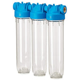 DP 20 Trio OT TS - Triple filter housing