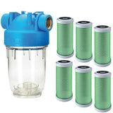 DP 5 - CTO 10 micron water filter 3/4" - activated carbon block