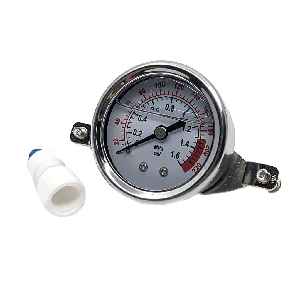 Pressure gauge ECO incl. 1/4" adapter