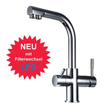 PUR Smart BC Set 10mcr Aktivkohleblock Chlor und 3-Wege Wasserhahn DELTA - purway